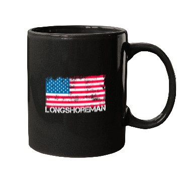 Discover Patriotic Longshoreman Us Flag Mugs
