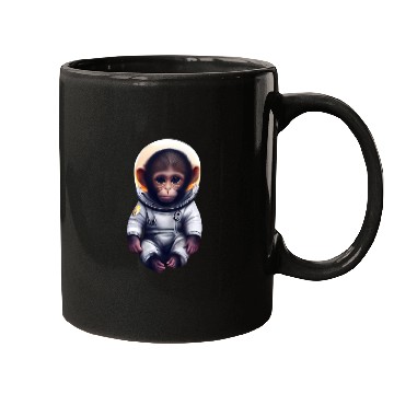 Discover Astronaut monkey Mugs