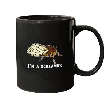 Discover Cicada Song Funny Cicada Invasion I m A Screamer Mugs