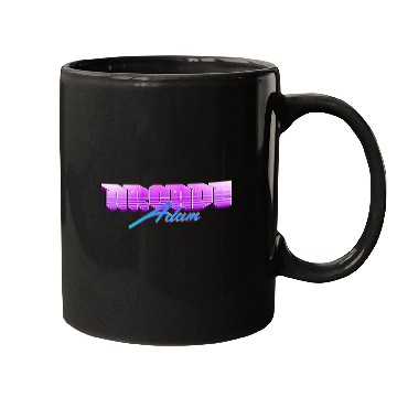 Discover Retro 90s Arcade Adam Logo Mugs