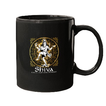 Discover Shiva 'Creator Maintainer Destroyer' Hindu Gods Mugs