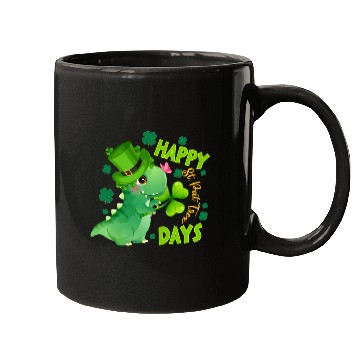 Discover St Patric Day Dinosaur Dino Saurus Irish Mugs