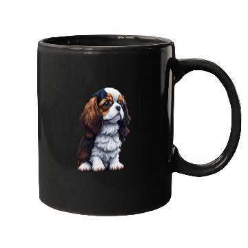 Discover Cavalier King Charles Spaniel Dog Puppet Mugs
