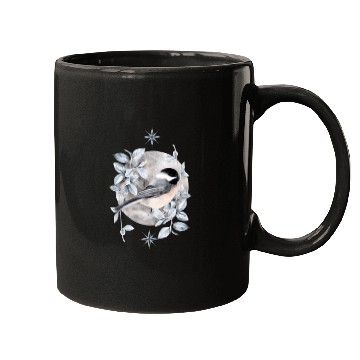 Discover Bird in Winter Mugs