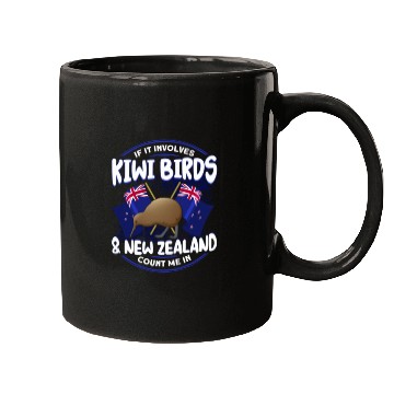 Discover Bird Lover Endangered Species Kiwi Bird Mugs