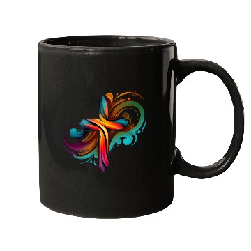 Discover Jesus Cross Painting Mugs