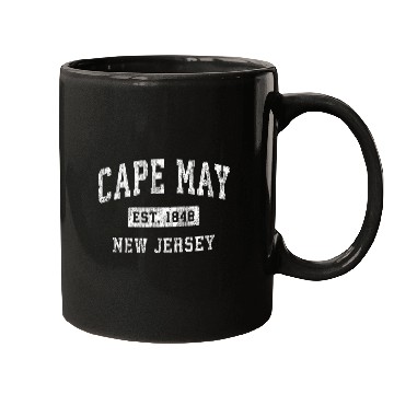 Discover Cape May New Jersey Nj Established Sports Mugs