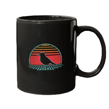 Discover Meadowlark Bird 80S Style Birding Mugs