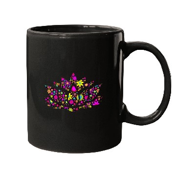 Discover Lotus silhouette Mugs