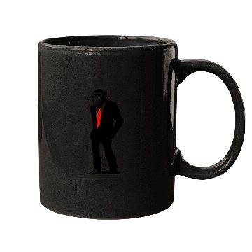 Discover monkey in suit Mugs
