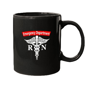 Discover Emergency Department Nursing Er Registered Nurse Mugs