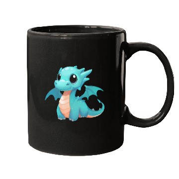 Discover Baby Dragon Puppy Mugs