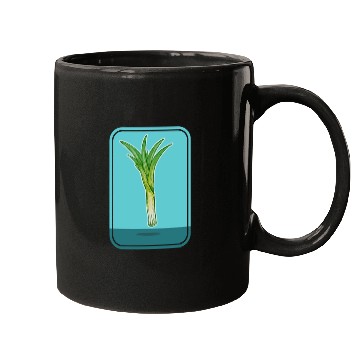 Discover Leek Vegetable Plant Mugs