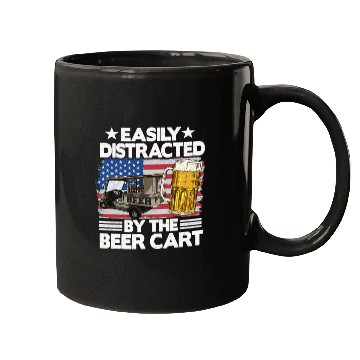 Discover Halloween Easily Distracted By The Beer Cart Golf Mugs