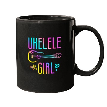 Discover Hawaiian Ukulele Uke Ukulele Girl Mugs