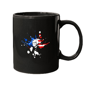 Discover Merica George Washington Independence Day Mugs