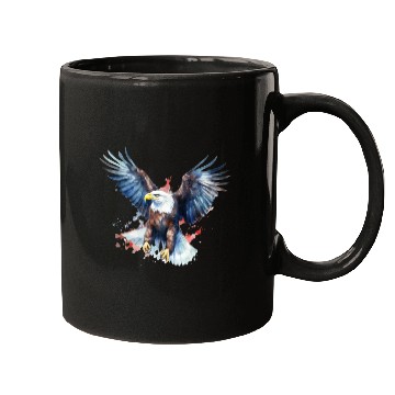 Discover Eagle 4Th July Independent Day Mugs
