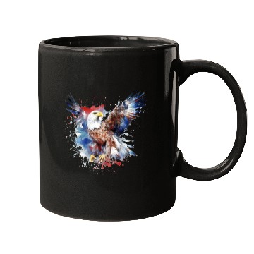 Discover Eagle 4Th July Independent Day Mugs