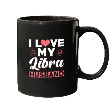 Discover I love my Libra Husband Mugs