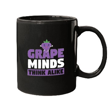Discover Grape Minds Think Alike Mugs