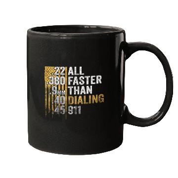 Discover All Faster Than Dialing 911 Mugs