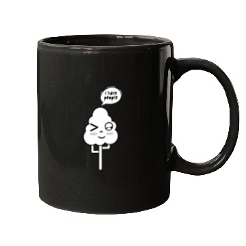 Discover I Hate People Mugs