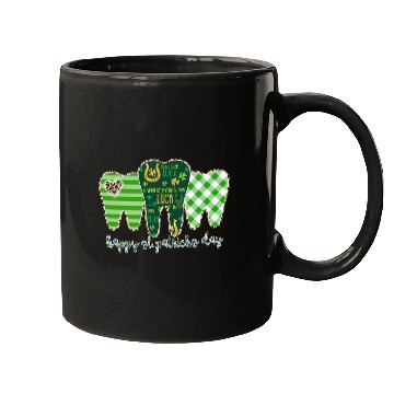 Discover 3 Three Teeth St Patrick Day Leopard Buffalo Mugs