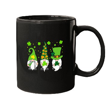 Discover St Patrick'S Day Three Gnomes Shamrock Irish Mugs