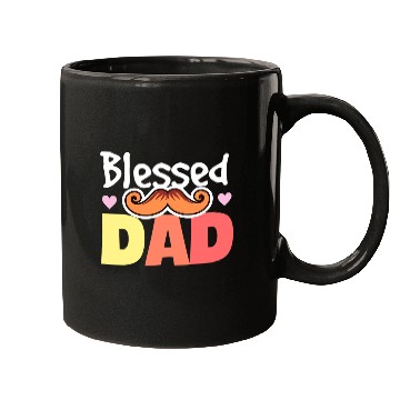 Discover Blessed dad - Father's day gift Mugs