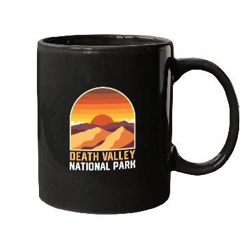 Discover Death Valley National Park Retro Style Mugs