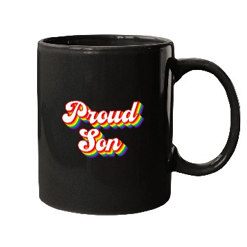 Discover Proud Son Lgbtq Rainbow Mugs