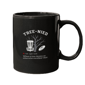 Discover Disc Golf Stupid Tree Tree-Nied Iii Mugs
