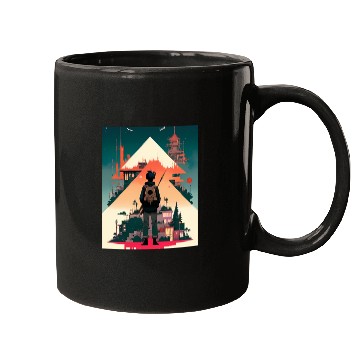 Discover Starry Night Sky and Urban Vistas Mugs