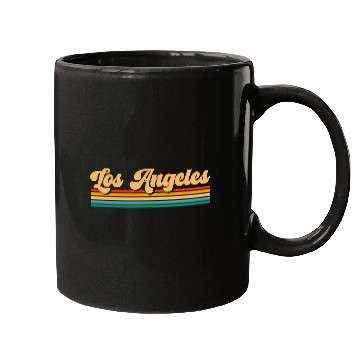 Discover Retro Los Angeles Mugs