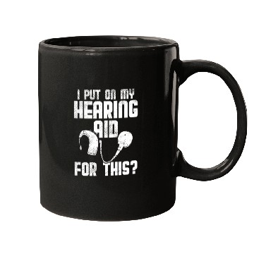 Discover Deaf Awareness Hard Of Hearing Deaf Pride Deaf Jok Mugs