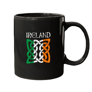 Discover St Patric Day Celtic Knot Ireland Mugs