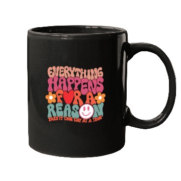 Discover Everything Happen For A Reason Aesthetic Mugs