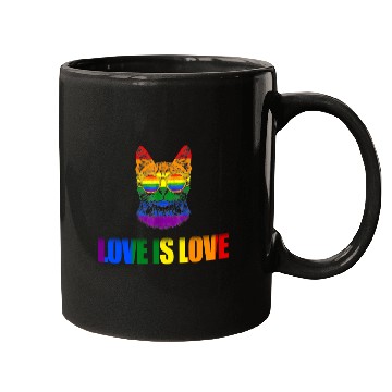 Discover love Is Love Gay Pride Mugs