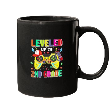 Discover 2nd Grade Gamer First Day Second Grade Boys Back Mugs