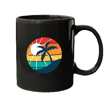 Discover Sunset Logo Mugs