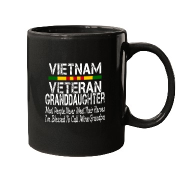 Discover US Army Vietnam Veteran Granddaughter Mugs
