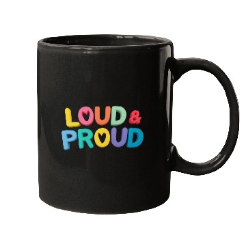 Discover Pride loud & proud Mugs