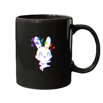 Discover Pride Rainbow Bunny Mugs