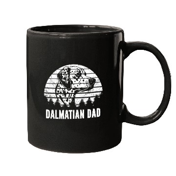 Discover Dalmatian DAD Mugs