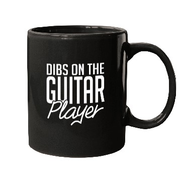 Discover Dibs On The Guitar Player Mugs