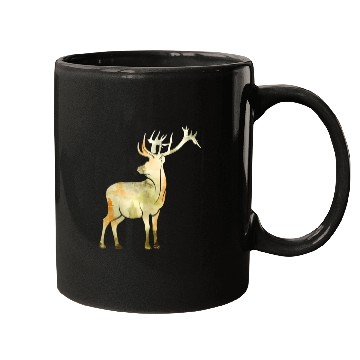 Discover Cute Hello Fall Deer Autumn Lover Animal Leaf Mugs