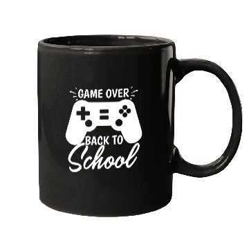 Discover Game Over Back To School Mugs