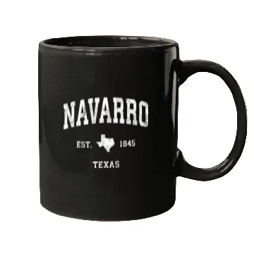 Discover Navarro Texas Tx Vintage Athletic Mugs