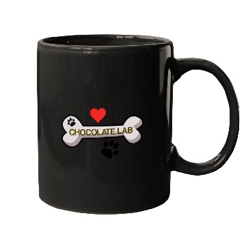 Discover Chocolate Labrador - I Love My Chocolate Lab Mugs