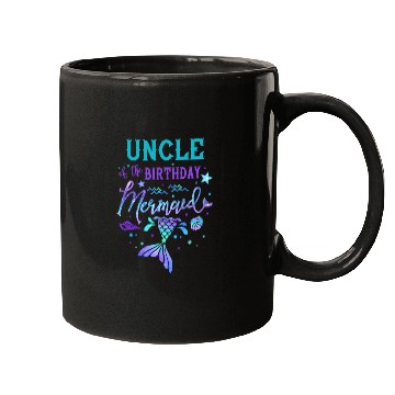 Discover Uncle Of The Mermaid Theme Py Squad Mugs
